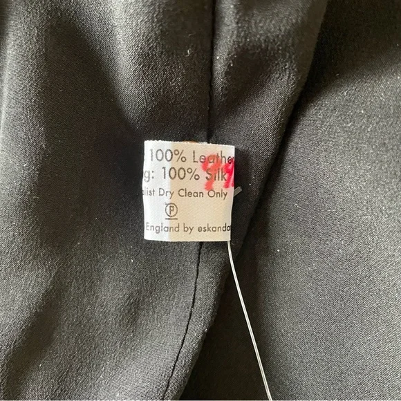 Eskandar Leather Jacket with Silk Lining - Picture 8 of 12